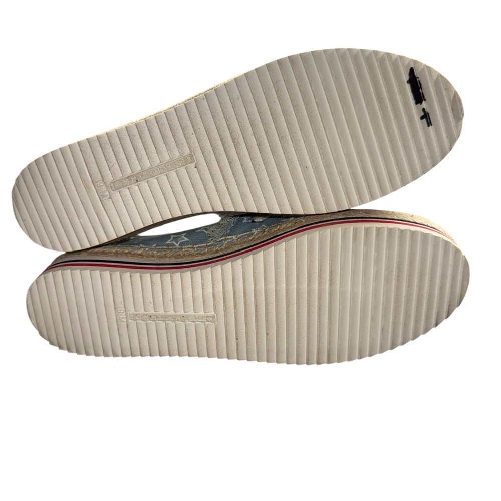 Tommy Hilfiger Denim Star Espadrille Slip On Shoes Womens 9.5 Casual Summer - Picture 7 of 7